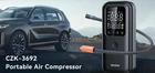 Nuste CZK-3692 Cordless Tire Inflator 150PSI Lcd Display Led Light, New. Price: $31.99.
