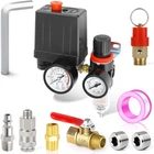 Meanlin Measure Air Compressor Pressure Switch Control Valve 90-120 Psi 110V-240 New. Price: $45.92.