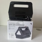 Sharper Image Auto Air Compressor Car Bike Tires Balls 12V Dc Plug In 120PSI Open. Price: $24.99.