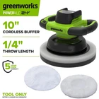 Greenworks Powerall 24V Brushless Digital Inflator (tool Only), BUG301A1 New. Price: $39.48.