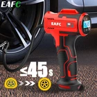 Eafc 4000MAH Car Air Compressor Electric Wireless 150PSI Tire Inflator Pump For New. Price: $70.32.