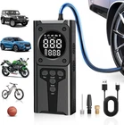 Inflator Portable Air Compressor, Cordless Pump For Car Tires With Digi New. Price: $57.36.