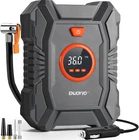 Tire Inflator Portable Air Compressor 100PSI With Auto Shut-off, Built-in Cord & New. Price: $15.25.