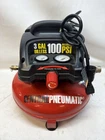 Central Pneumatic 95275 Pancake Air Compressor Used. Price: $84.99.