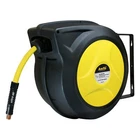 Amflo 588HR-RET 3/8" X 50' Enclosed Hyrbrid Hose Reel, Yellow New. Price: $109.95.