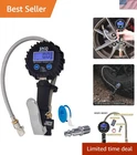 Jaco Flowpro 200 Psi Tire Inflator Precision Gauge, Steel Hose New. Price: $75.99.