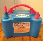 Prextex Electric Balloon Pump Portable Air Blower Inflator Used. Price: $9.99.