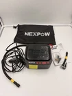 Tire Inflator, 150 Psi 12V Air Compressor, Digital Gauge, Led Light, Black/red Open. Price: $22.00.