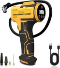 Cordless Car Tire Inflator Portable Air Compressor Pump With Pressure Gauge New. Price: $26.99.
