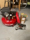 Porter-cable PXCM2002, 6 Gallon 150 Psi Electric Pancake Air Compressor Usa Made Used. Price: $64.00.