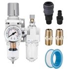 Nanpu 1/4" Npt Compressed Air Filter Regulator Lubricator Combo Water/oil Tra... New. Price: $34.69.