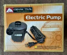 Ozark Trail Electric Inflator Deflator 120V Air Pump W/3 Adapters Corded New. Price: $8.95.