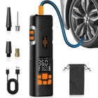 Aneson Tire Inflator Portable Air Compressor, 150PSI Pump Medium, Black New. Price: $54.04.