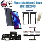 Charging Port Board Sim Tray Power Volume Cable For Motorola Pure XT2163 New. Price: $8.74.