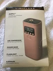 Limitless Air Pro Portable Compressor Power Bank Flashlight 4000MAH Battery Open. Price: $35.00.