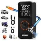 Portable Tire Inflator Air Compressor 150PSI Cordless Pump For Car, Bike, Ball New. Price: $75.99.