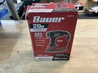 Bauer 20V Cordless Corner/detail Sander Tool Only 1919C-B (PD4055676) New. Price: $19.99.