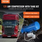 12V Air Compressor With Tank 1.6 GALLON/6 L, Mattresses New. Price: $99.26.