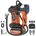 Tire Inflator Portable Air Compressor, 150PSI & 20 V Rechargeable Battery Pow... New. Price: $56.37.