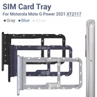 Sim Card Tray Holder Replacement For Motorola G Power 2021 XT2117 Silver New. Price: $8.07.