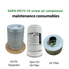 Separator+oil Filter+ail For Kapa KN15-16 Screw Air Compressor Kit New. Price: $560.00.