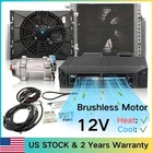 12V Electric Car Air Conditioner Ac Compressor Condenser System Brushless Motor New. Price: $499.94.