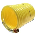 Nylon Self-storing Air Hoses, 1/4 I.d., 25 Ft, Swivel Fittings Coilhose New. Price: $37.24.