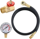 Hromee Tank Repair Kit W/safety Valve, Pressure Gauge And 4 Feet Ho New. Price: $28.95.