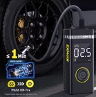 Zxncar Rechargeable Air Pump Tire Inflator Portable Compressor Digital - Black Used. Price: $38.54.