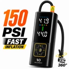 Portable Tire Inflator 150PSI Cordless Air Compressor Auto Shut-off Digital Pump New. Price: $44.79.