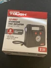 Hyper Tough 12V Standard Tire Inflator Built-in Led Light Cable Hose Storage Open. Price: $27.85.