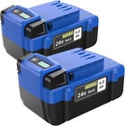 2-PACK 6.0AH Kobalt 24V Battery Replacement For Cordless Power Tools New. Price: $109.54.