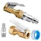 Toowitt 2 Pack Tire Air Chucks, Quick Connect Leakage Brass Locking Nozzle... New. Price: $13.48.