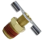132 Rolair Compressor Drain Valve 1/4" Tank Petcock Handle Brass New. Price: $8.45.