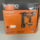 Ridgid R150FSF3 18GA 1-1/2 Pneumatic Finish Stapler Narrow Crown Nailer. Used. Price: $40.00.