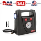 Hyper Tough 12V Tire Inflator Air Compressor Portable Pump Vehicle Use New. Price: $25.97.