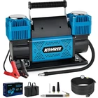 Kohree 12V Dual Cylinder Air Compressor, 12.35 Ft /min Fast Tire Inflator, New. Price: $227.00.
