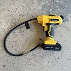 Yellow Astroai Cordless Tire Inflator Air Compressor 20V Rechargeable Portable Used. Price: $47.98.