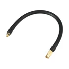 Motoforti Universal M6 Inflator Air Pump Hose Adapter 30CM, Black, Brass Tone New. Price: $8.55.