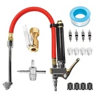 Heavy Duty Tire Pressure Gauge Inflator Dual Head Chuck 10120 Psi Inch New. Price: $22.87.