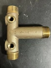 Campbell Brass Well Tank Cross Tee, Male, 1" RUTC4-3LF Made In Usa New. Price: $30.00.