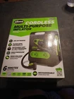 New Slime 40085 Tire Inflator, Rechargeable Portable Air Compressor Pump. Price: $49.00.
