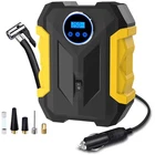 Portable Digital Air Compressor With Light - 150PSI New. Price: $61.99.