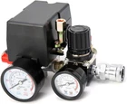 Qwork Air Compressor Pressure Switch Control Valve, 90-120PSI Regulator New. Price: $32.02.