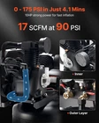 80 Gallons Heavy-duty Air Compressor, 10HP 17 Scfm At 90PSI Compressors Max New. Price: $1985.61.