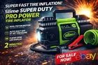 Slime 40083 Super Duty Pro Power Tire Inflator Pump 2 Min Full New. Price: $65.00.