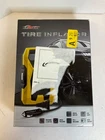 Carsun Ac/dc Tire Inflator Portable Air Compressor 110V 12V Dual Power Used. Price: $35.00.
