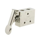 Uxcell Pneumatic 3 Position 4 Way Spring Return Lever Manual Air Valve New. Price: $30.26.