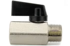 Mini 3/8" Male X Inch Npt Brass Ball Shut Off Valve Water Air Fluid Wog New. Price: $15.95.