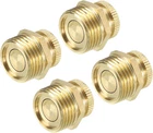 Patikil Air Compressor Tank Valve, 4 Pack G 1/2' Brass New. Price: $18.46.